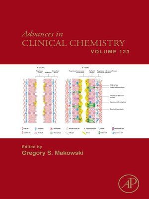 cover image of Advances in Clinical Chemistry